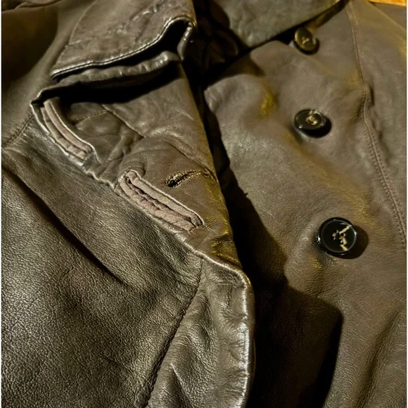 @alevintageloves Vintage AllSaints Spitalfields Leather Jacket + ring discount $ - Picture 13 of 16